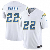 Men & Women & Youth Los Angeles Chargers #22 Najee Harris White 2025 F.U.S.E. Vapor Limited Stitched Jersey,baseball caps,new era cap wholesale,wholesale hats